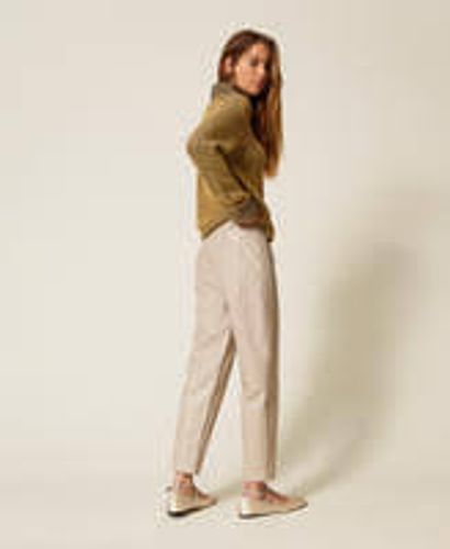 Faux leather biker trousers