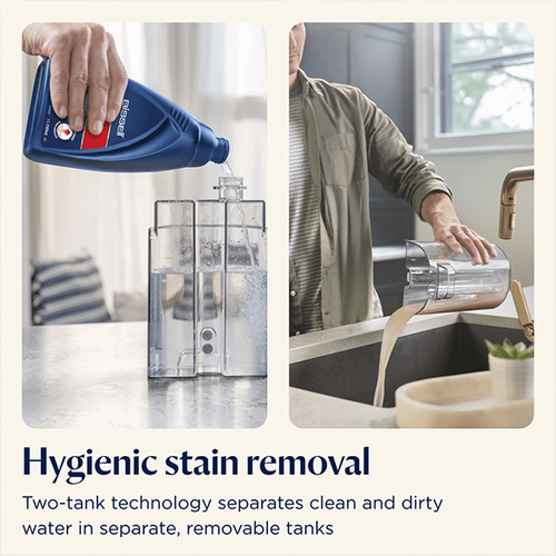 מכונת ניקוי חשמלית לניקוי ריפודים Bissell SpotClean ProHeat 3924N