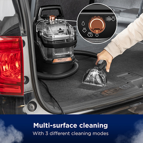 מכונת ניקוי שואבת ושוטפת חוטית הכוללת קיטור Bissell SpotClean HydroSteam Pro 3700N