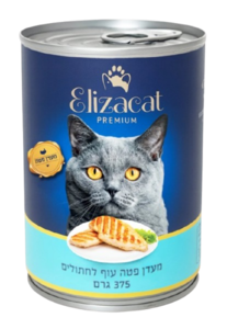אליזקט שימורים עוף פטה 375 גר