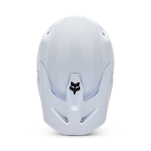 קסדת ילדים פוקס לבן - FOX YTH V1 SOLID V26