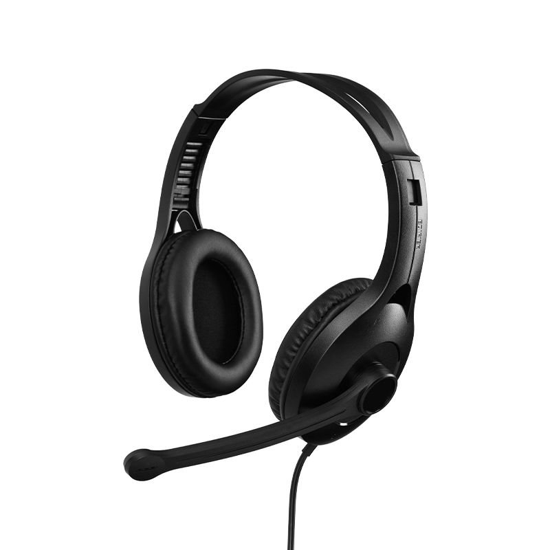 אוזניות חוטיות עם מיקרופון Edifier K800 EDFK800USBB High Performance USB Headset With Microphone