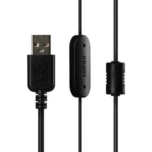 אוזניות חוטיות עם מיקרופון Edifier K800 EDFK800USBB High Performance USB Headset With Microphone
