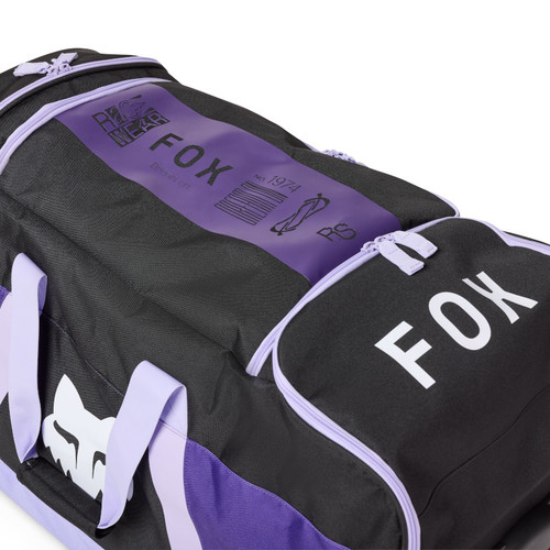 תיק ציוד פוקס סגול / שחור - FOX SHUTTLE 180 RACE SPEC ROLLER  V26 
