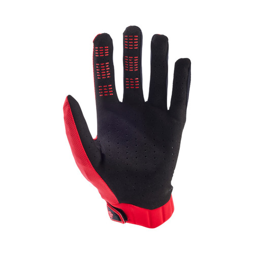 כפפות רכיבה פוקס אדום - FOX FLEXAIR GLOVES V26