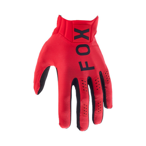 כפפות רכיבה פוקס אדום - FOX FLEXAIR GLOVES V26