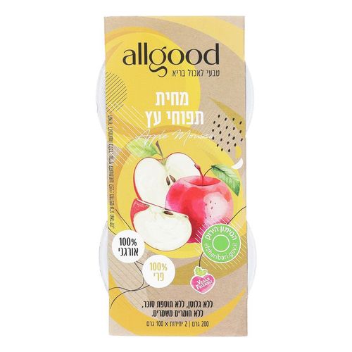 מחית תפוחי עץ (200 גרם) - all good