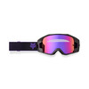 משקפי אבק פוקס שחור / סגול עדשת מראה - FOX VUE CORE VIVID GOGGLES V26