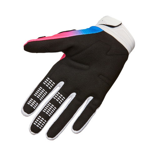 כפפות רכיבה פוקס כחול / ורוד - FOX 180 COLLECT GLOVE V26