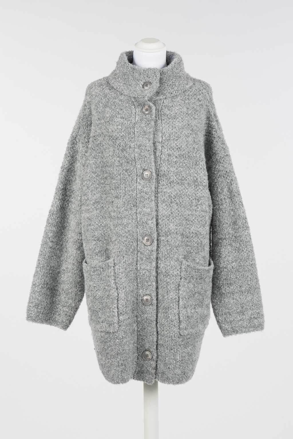KNITTED OVERCOAT