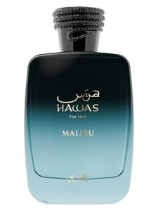 בושם הוואס מאליבו ראסאסי או דה פרפיום 100 מ"ל - Hawas Malibu Rasasi For Him 100ML EDP 
