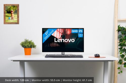 מסך מחשב Lenovo ThinkVision P27h-30 27' QHD