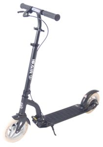 קורקינט מתקפל I8AIR עם בלם יד וגלגלי 200 מ"מ - שחור