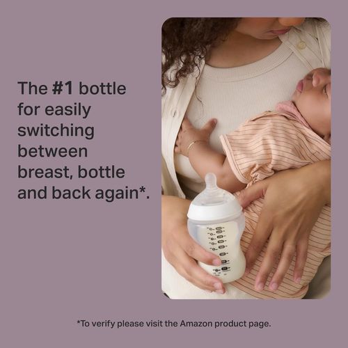 ערכת תינוק ניובורן 4 בקבוקים סטריליזציה עצמית, 2 מוצצים, 2 פטמות ומברשת ניקוי