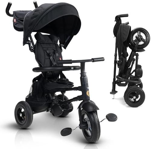תלת אופן RITO DELUXE צבע שחור QPLAY