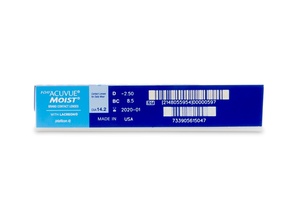 עדשות מגע יומיות One Day Acuvue Moist 90 pck Johnson & Johnson