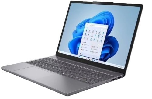 מחשב נייד Lenovo IdeaPad Slim 3-15IRH10 83K100L4IV, צבע אפור Luna Grey, שנה אחריות ע
