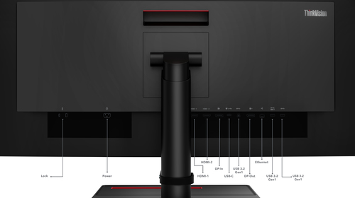 מסך מחשב Lenovo ThinkVision P34w-20 QHD