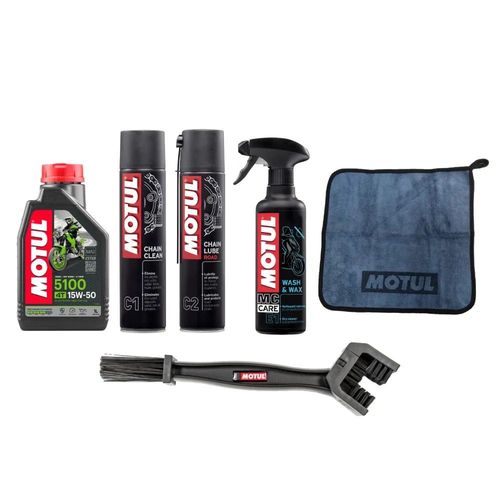 ערכת טיפול וטיפוח לאופנוע כביש מבית MOTUL
