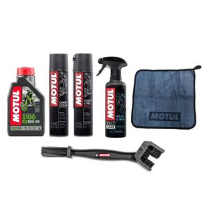 ערכת טיפול וטיפוח לאופנוע כביש מבית MOTUL