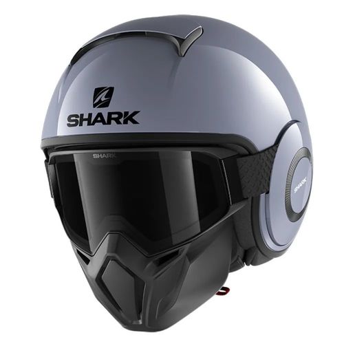 קסדה מלאה STREET DRAK BLANK מבית SHARK