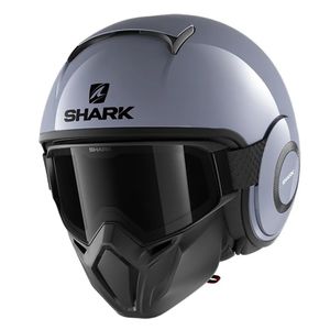 קסדה מלאה STREET DRAK BLANK מבית SHARK
