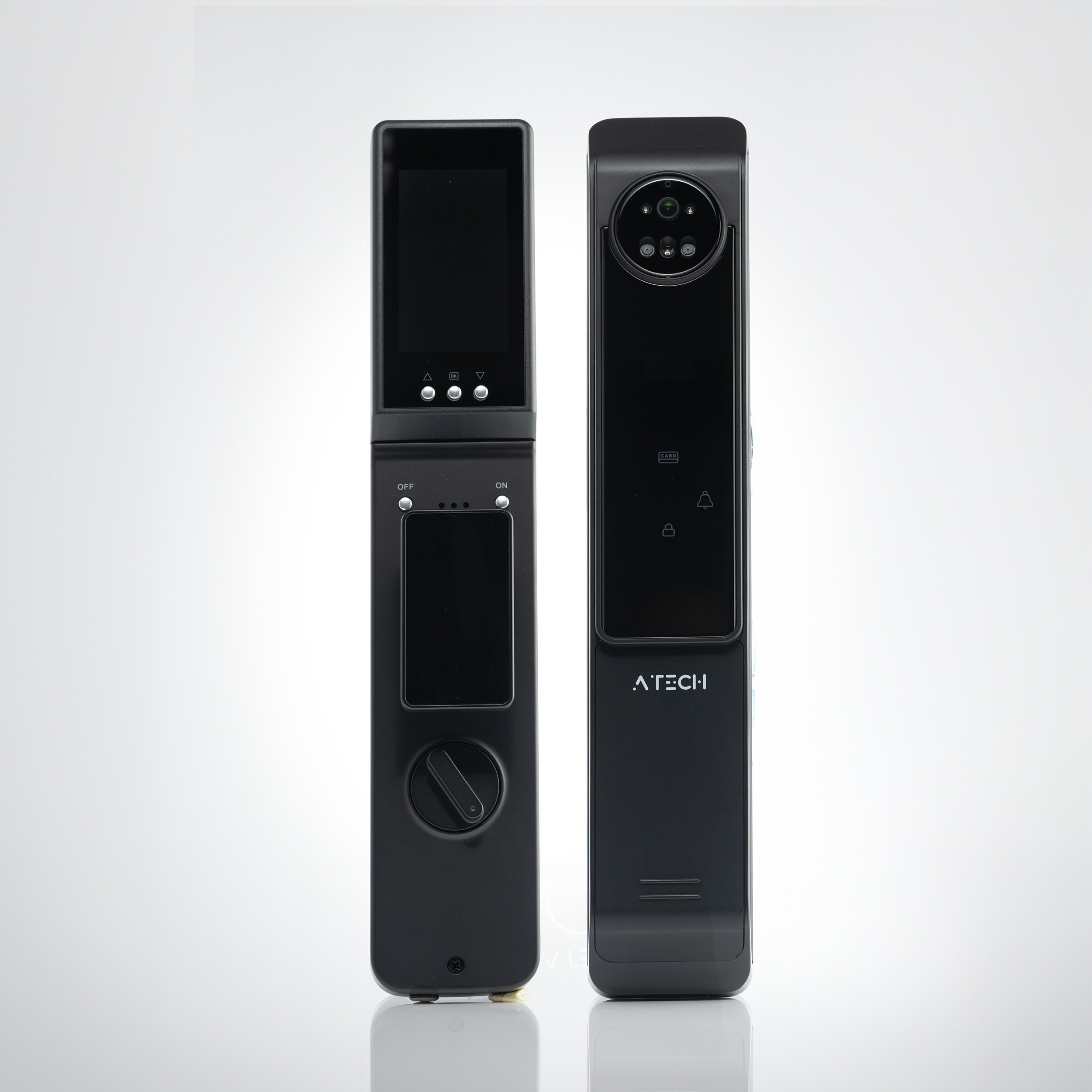 מנעול חכם לדלתות כניסה דגם ATLock-Q30 מבית ATech