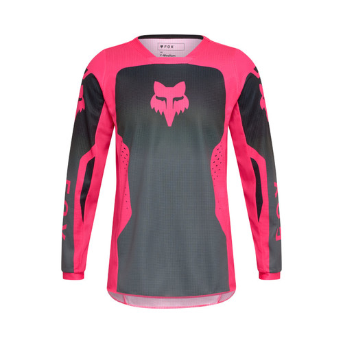 חליפת ילדות פוקס 180 שחור / ורוד - FOX 180 YTH GIRLS SHIELD V26