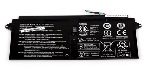 סוללה מקורית למחשב נייד אייסר ACER ASPIRE S7 AP12F3J