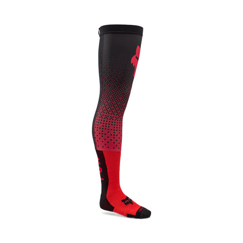 גרבי רכיבה פוקס אדום -  FOX FLEXAIR FRACTURE KNEE BRACE SOCKS V26