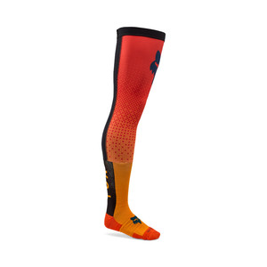 גרבי רכיבה פוקס כתום -  FOX FLEXAIR FRACTURE KNEE BRACE SOCKS V26