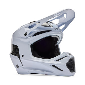 קסדת פוקס קרבון לבן - FOX V3 RS FRACTURE V26
