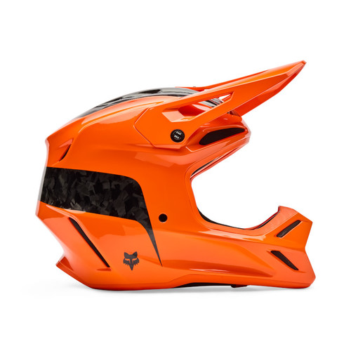 קסדת פוקס קרבון כתום - FOX V3 RS FRACTURE V26