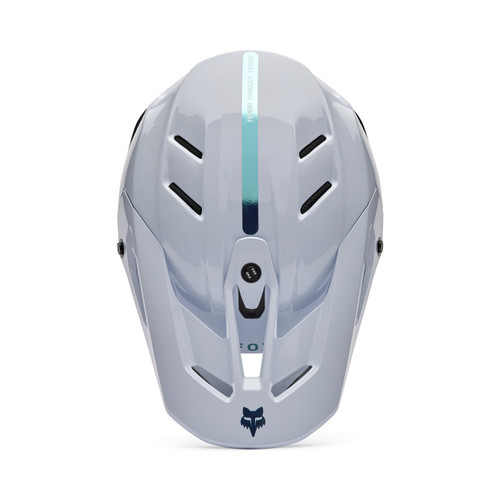 קסדת פוקס קרבון לבן - FOX V3 RS GHOST V26