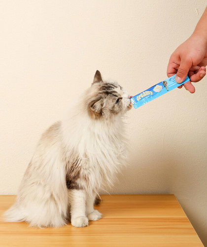 אמ פטס M-Pets חטיף שלוקים לחתול טונה ושרימפס 4 יחידות