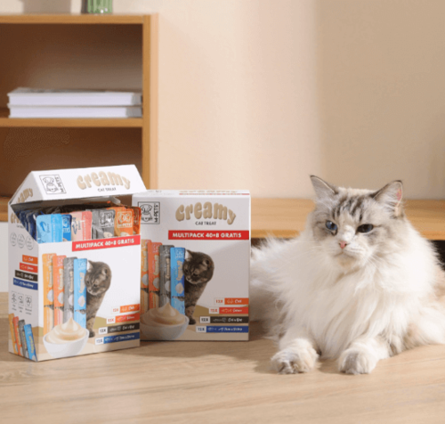 אמ פטס M-Pets מארז A מיקס שלוקים לחתול בטעמים שונים 48 יחידות