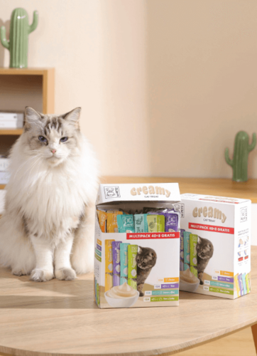 אמ פטס M-Pets מארז B מיקס שלוקים לחתול בטעמים שונים 48 יחידות