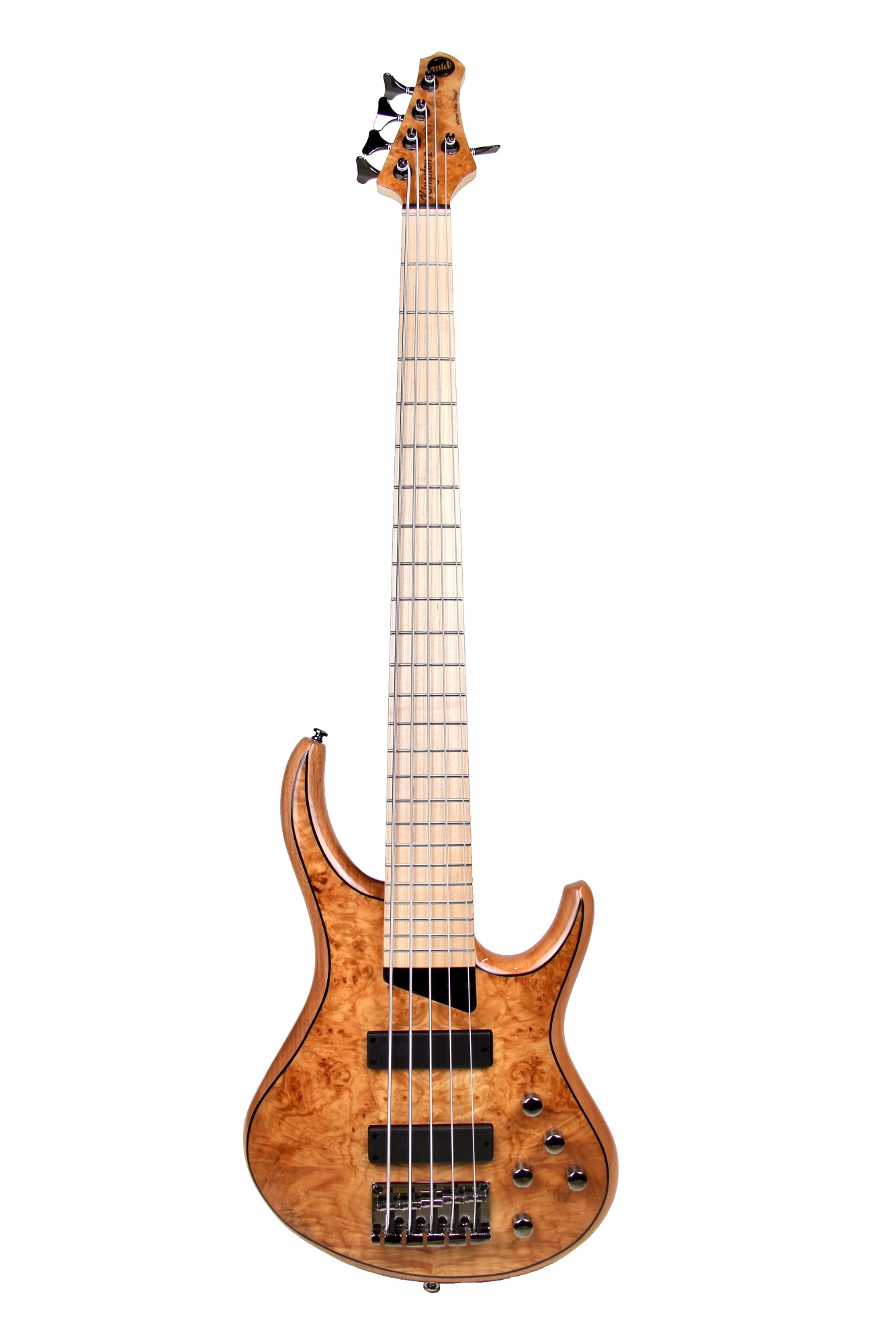 גיטרה בס 5 מיתרים MTD Kingston Z - Natural Gloss