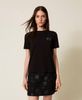Regular T-shirt with embroidery and logo
