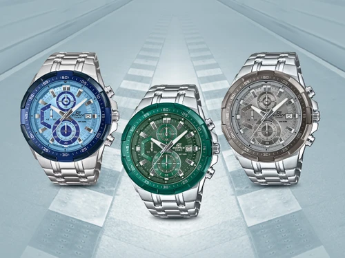 CASIO EFR-539DE-3A אדיפיס חדש לגבר מאסיבי