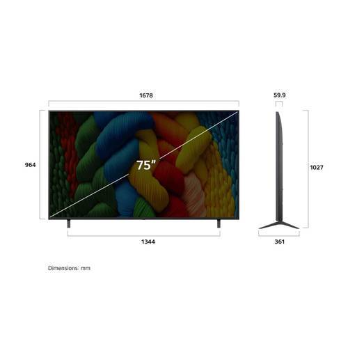 טלוויזיה חכמה LG 75