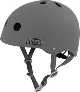 קסדת לילדים ונוער עם 6 פתחי אוורור לגיל 8+ - אפור