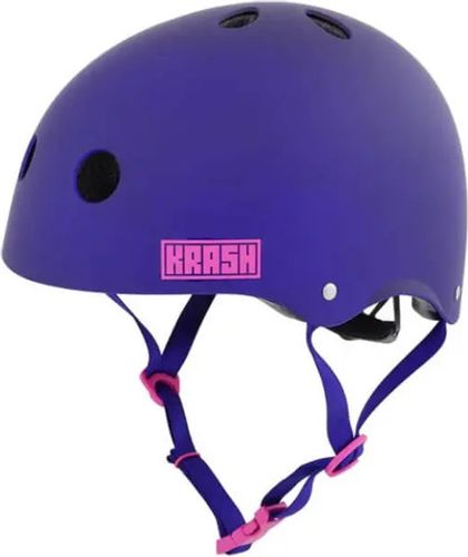 קסדת לילדים ונוער עם 6 פתחי אוורור לגיל 8+ - סגול