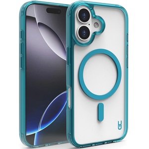 מגן כיסוי קשיח שקוף תומך MagSafe עבור Gripcase iPhone 17