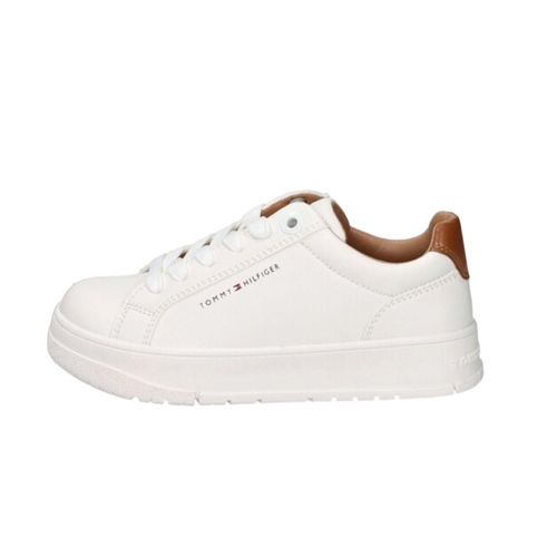 נעל TOMMY HILFIGER מידות 30-40 לילדים בגוון לבן-קוניאק