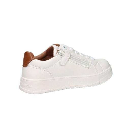 נעל TOMMY HILFIGER מידות 30-40 לילדים בגוון לבן-קוניאק
