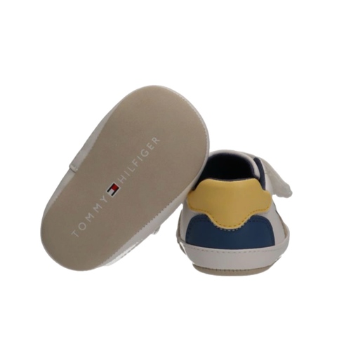 נעל טרום הליכה TOMMY HILFIGER מידות 17-19 לילדים בגוון לבן-בז'