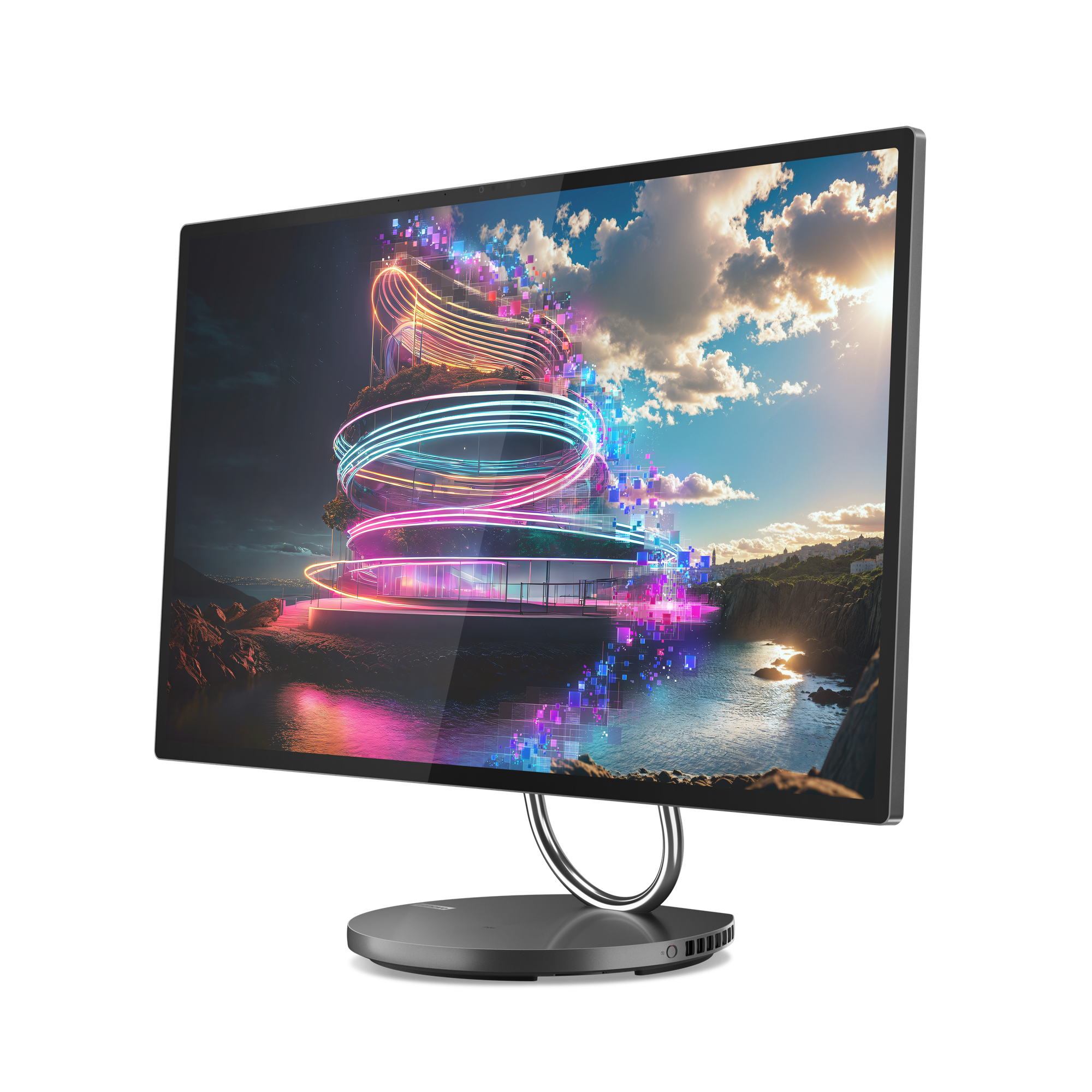 מחשב Yoga AIO 32ILL10 All-in-One Lenovo F0HX001CIV AIO לנובו