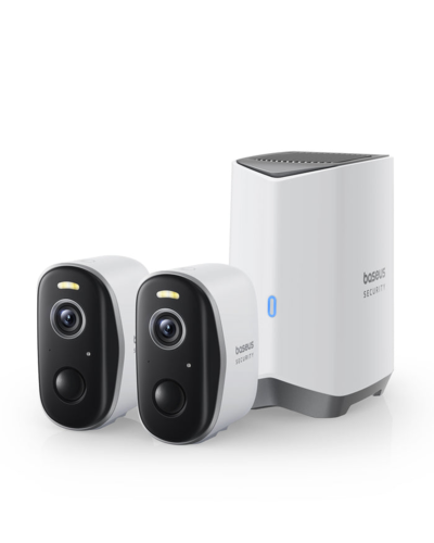Baseus Security N1+ Outdoor Camera 2K 2Cam Kit מצלמת אבטחה