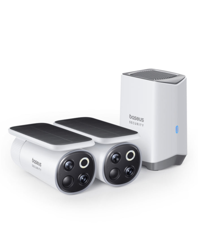Baseus Security S1 Pro Outdoor Dual Camera  2-Cam Kit מצלמת אבטחה